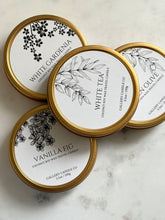 Load image into Gallery viewer, WHITE GARDENIA TRAVEL CANDLE